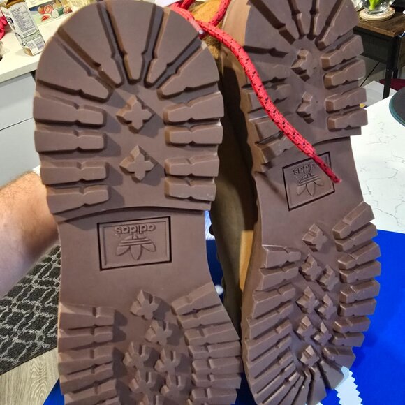 Adidas Superstar BOOT Sand Brown Black (JS0703) Men's Size 10 Boots Shoes NEW - Picture 11 of 12